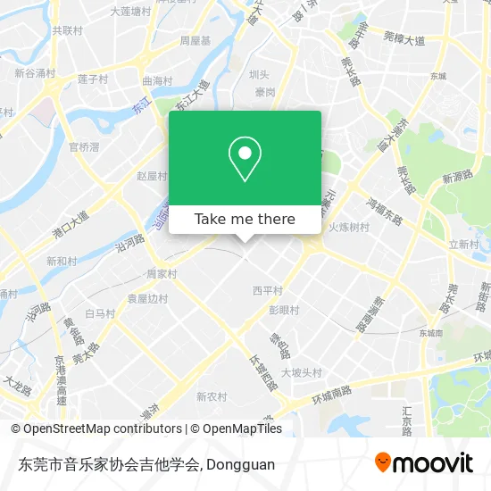 东莞市音乐家协会吉他学会 map