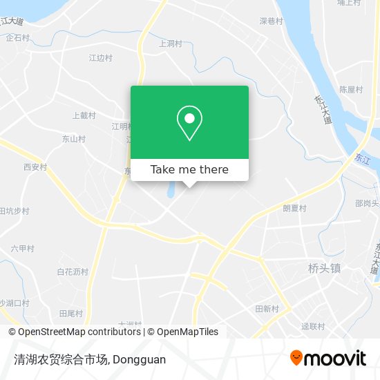 清湖农贸综合市场 map