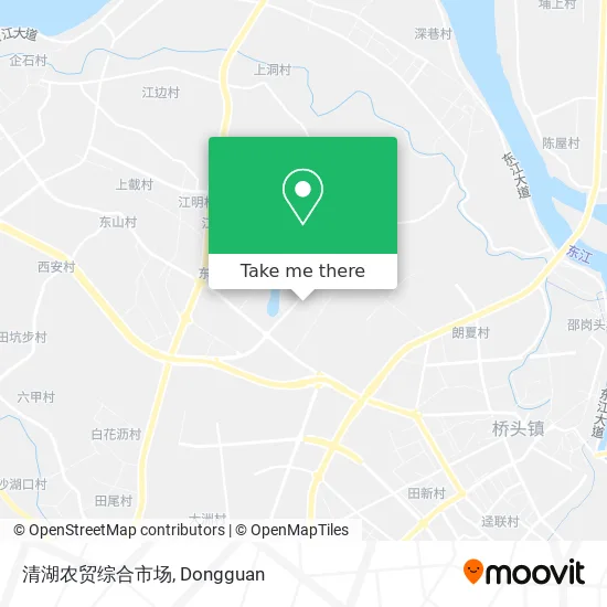 清湖农贸综合市场 map