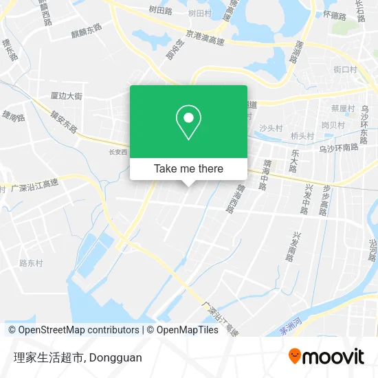 理家生活超市 map