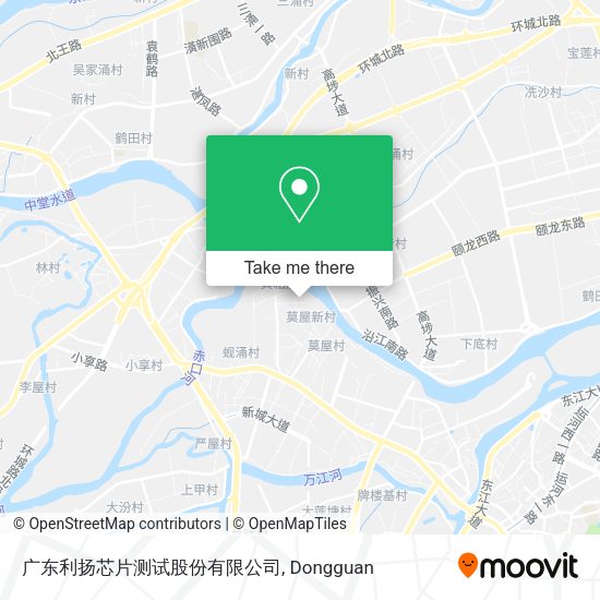 广东利扬芯片测试股份有限公司 map