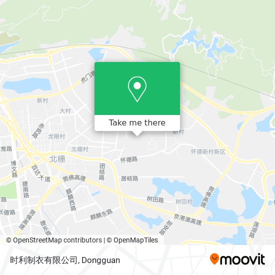 时利制衣有限公司 map