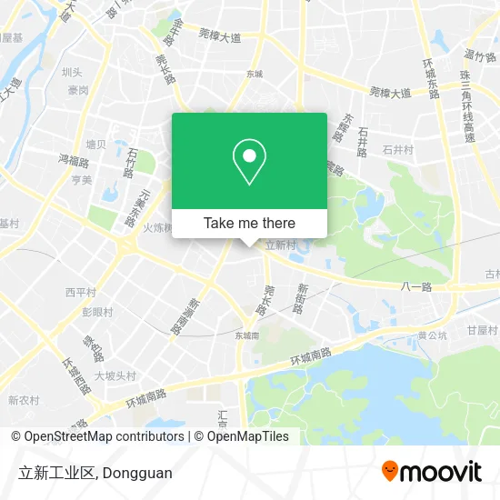 立新工业区 map
