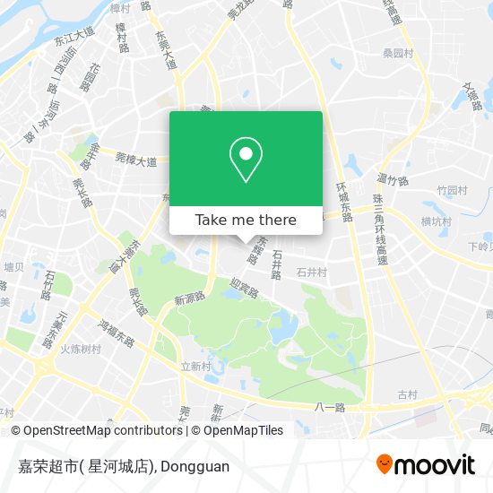 嘉荣超市( 星河城店) map