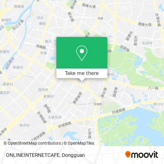 ONLINEINTERNETCAFE map