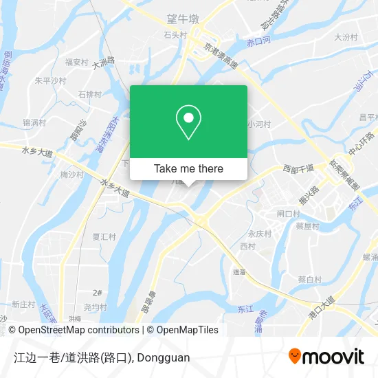 江边一巷/道洪路(路口) map