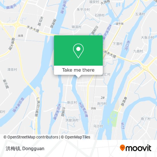 洪梅镇 map