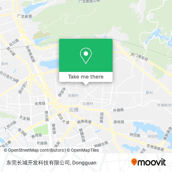 东莞长城开发科技有限公司 map