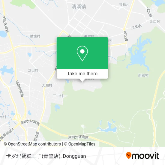 卡罗玛蛋糕王子(青篁店) map