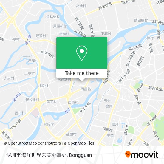 深圳市海洋世界东莞办事处 map