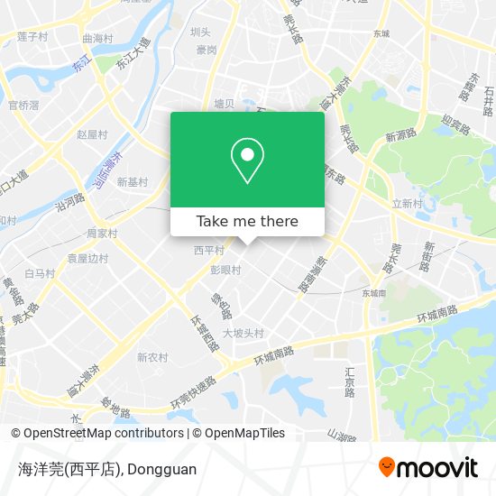 海洋莞(西平店) map