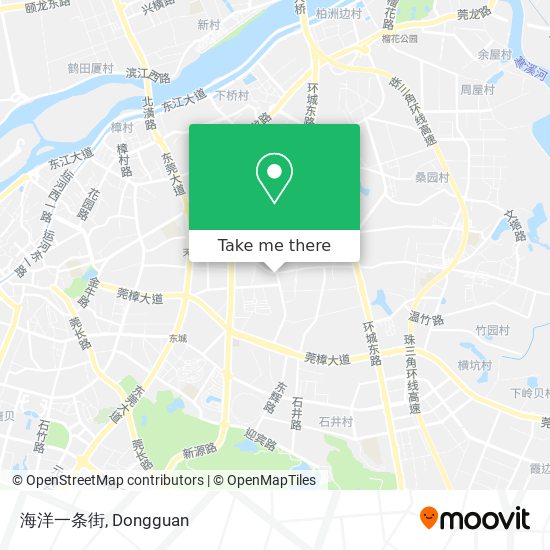 海洋一条街 map