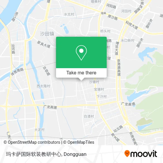 玛卡萨国际软装教研中心 map