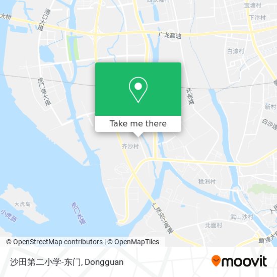 沙田第二小学-东门 map