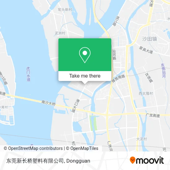 东莞新长桥塑料有限公司 map