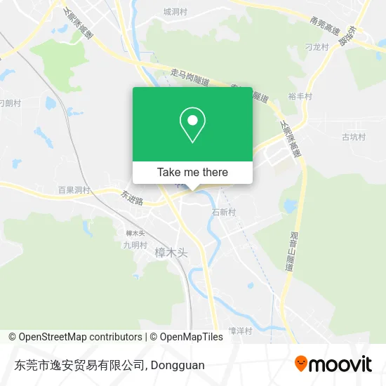 东莞市逸安贸易有限公司 map