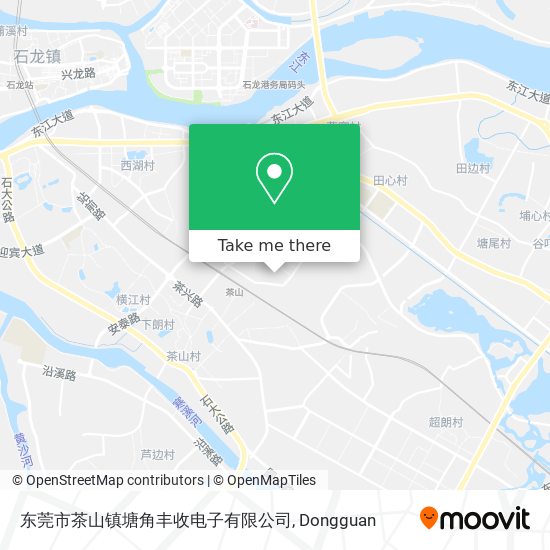 东莞市茶山镇塘角丰收电子有限公司 map