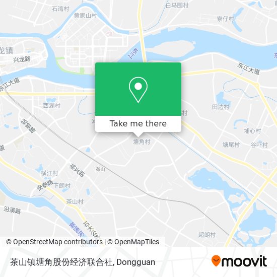 茶山镇塘角股份经济联合社 map