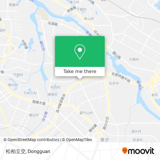 松柏立交 map