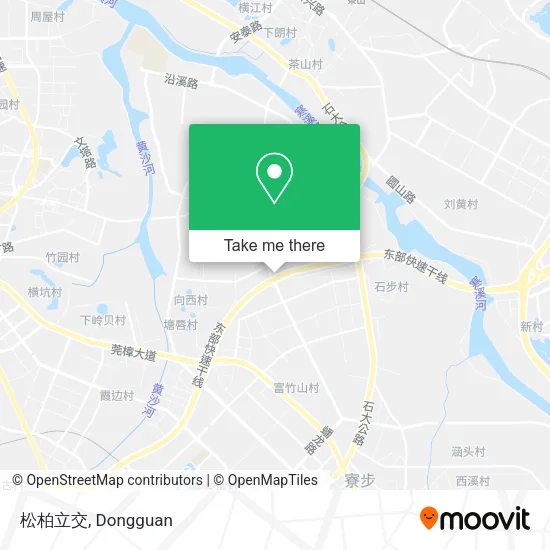 松柏立交 map