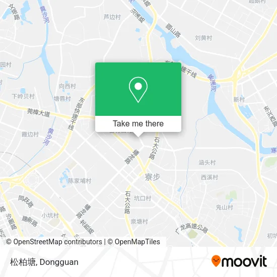 松柏塘 map