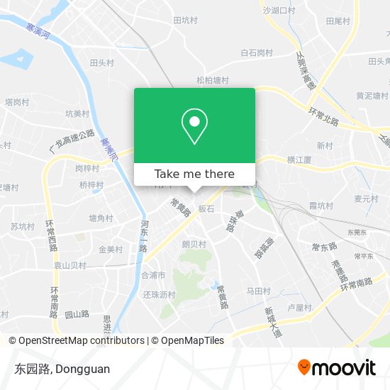 东园路 map
