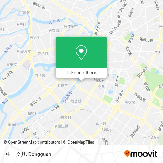 中一文具 map