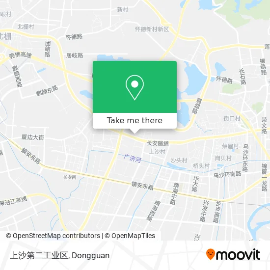 上沙第二工业区 map