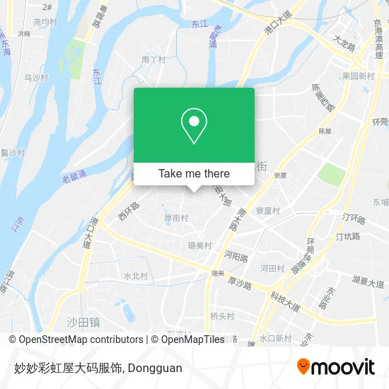 妙妙彩虹屋大码服饰 map