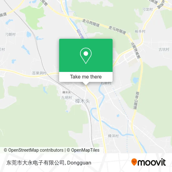 东莞市大永电子有限公司 map