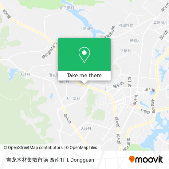 吉龙木材集散市场-西南1门 map