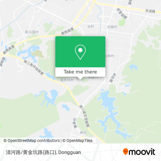 清河路/黄金坑路(路口) map