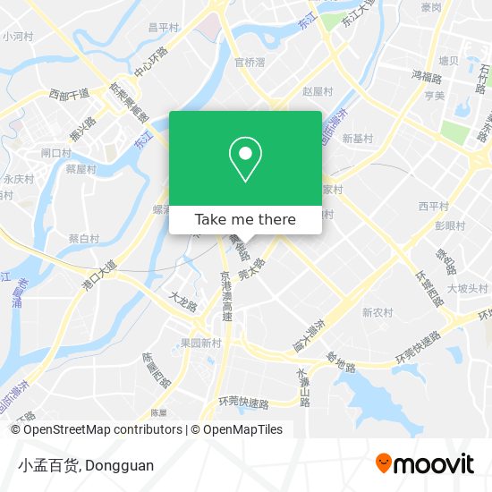 小孟百货 map