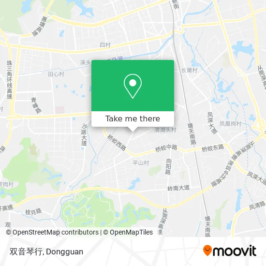 双音琴行 map