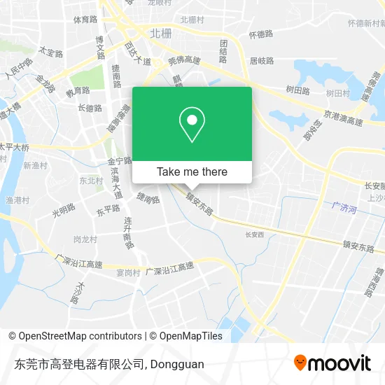 东莞市高登电器有限公司 map