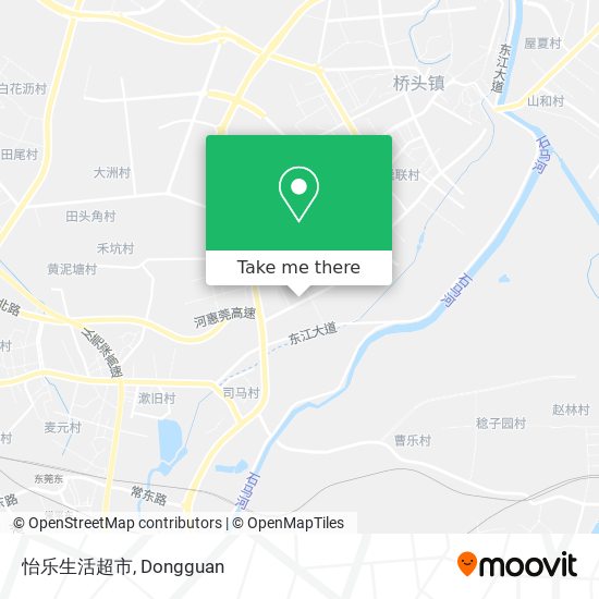 怡乐生活超市 map