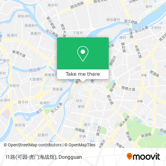 l1路(可园-虎门海战馆) map