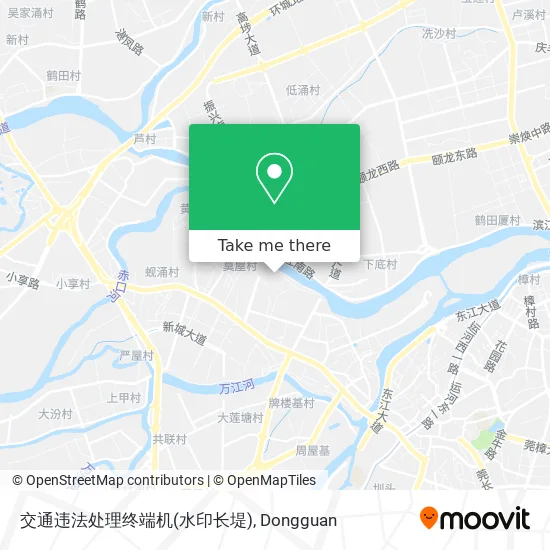 交通违法处理终端机(水印长堤) map