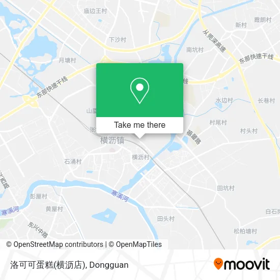 洛可可蛋糕(横沥店) map