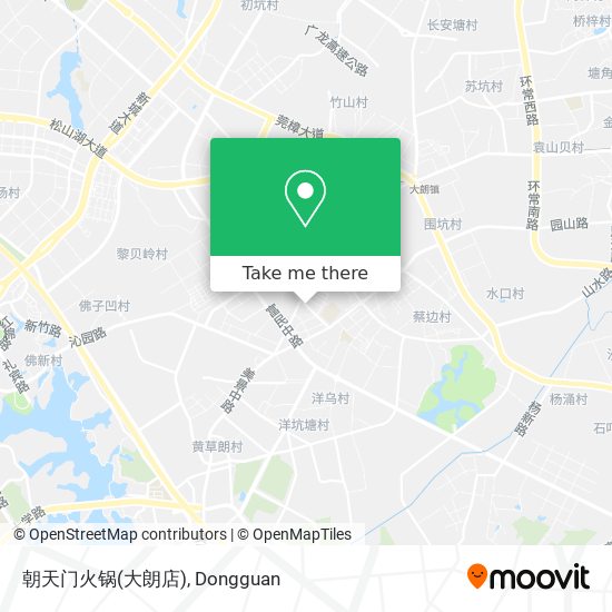 朝天门火锅(大朗店) map