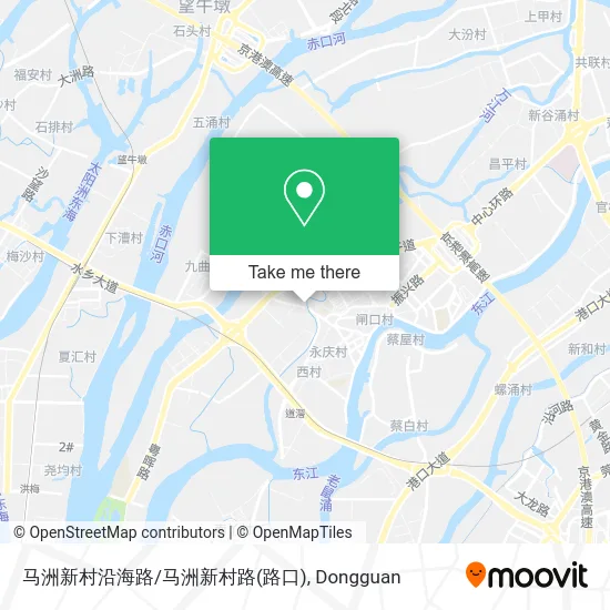 马洲新村沿海路/马洲新村路(路口) map