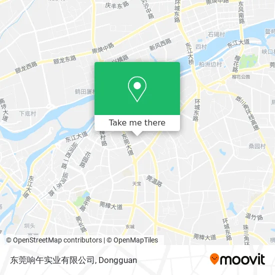 东莞响午实业有限公司 map