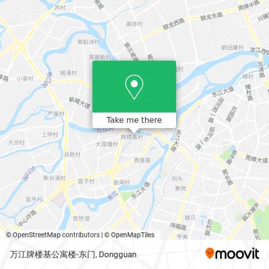 万江牌楼基公寓楼-东门 map