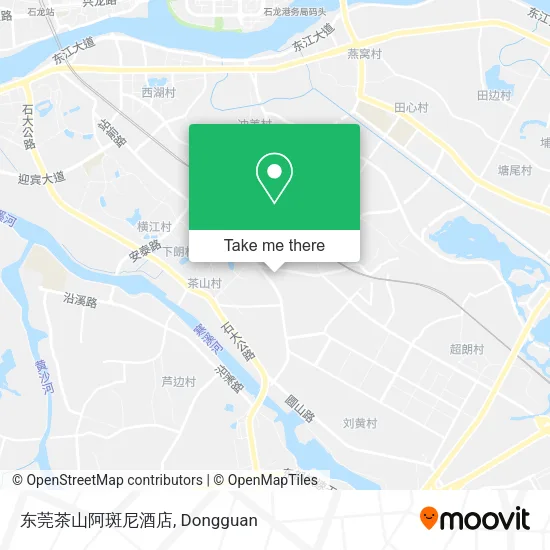 东莞茶山阿斑尼酒店 map