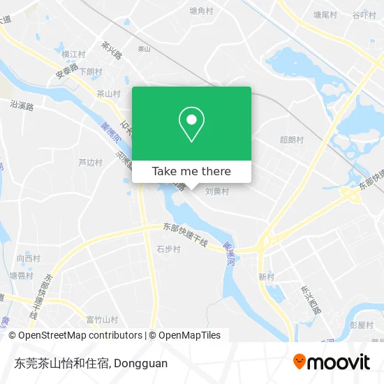 东莞茶山怡和住宿 map