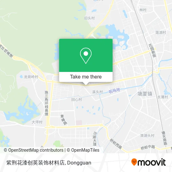 紫荆花漆创英装饰材料店 map