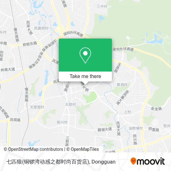 七匹狼(铜锣湾动感之都时尚百货店) map