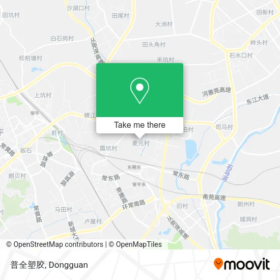 普全塑胶 map