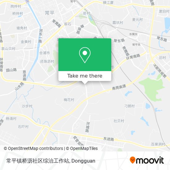 常平镇桥沥社区综治工作站 map