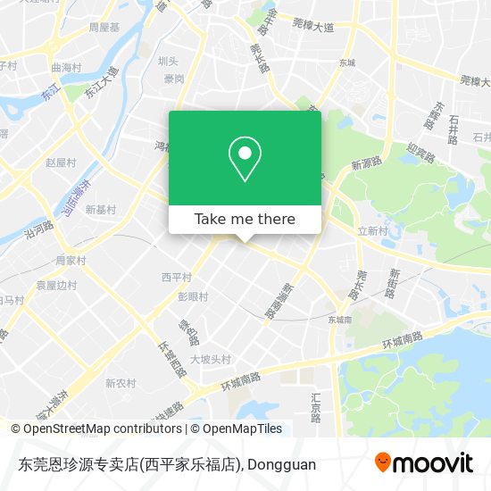 东莞恩珍源专卖店(西平家乐福店) map